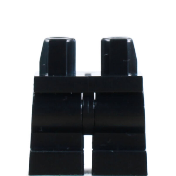 LEGO Beine plain, medium, schwarz
