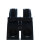 LEGO Beine plain, medium, schwarz