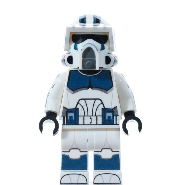 Custom Minifigur - Clone ARF Trooper, Trauma, dunkelblau