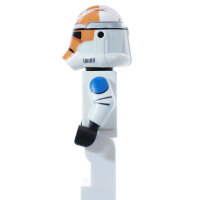 Custom Minifigur - Clone Trooper 332nd, Vaughn, realistic Helmet