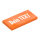 004 | Bright Orange | Orange | orange / wei&szlig;